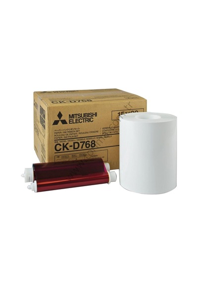 Delux Serisi Fotoğraf Kağıdı Baskı Rulos Mitsubishi Ck-768 D70 Termal Kağıt