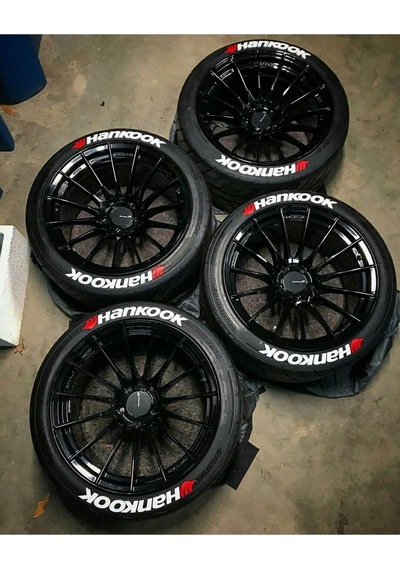 Bombtire Hankook Lastik Yazısı 2 5 Cm Motorsiklet Ve Araçlar Için Lastik Sticker
