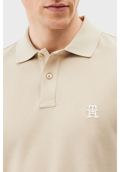 Tommy Hilfiger Erkek Polo Yaka T Shirt Mw0mw33167 Rbt Kum Kum