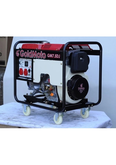 Goldmoto GM7.5DJ 6.9KVA Monofaze Marşlı Dizel Jeneratör