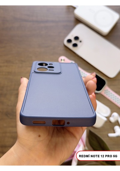 Redmi Note 12 Pro 5g Uyumlu Kamera Korumalı Darbeye Dayanıklı Renk Atmayan Keep Silikon Kılıf Lacivert Redmi Note 12 Pro 5g Uyumlu Kamera Korumalı Darbeye Dayanıklı Renk Atmayan Keep Silikon Kılıf Lacivert