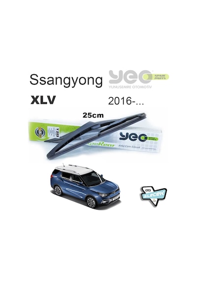 Yunus Emre Otomotiv Ssangyong Xlv Arka Silecek 2016- Yeo Wiperear