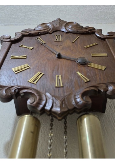 Kienzle 508/70 Antika Mekanik Duvar Saati W024 Çok Renkli
