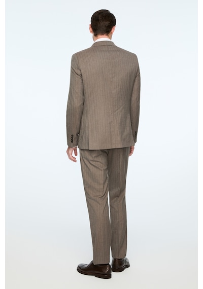 Morven Erkek Kahve Poliviskon Trend Çizgili Slim Fit Kruvaze Takım Elbise 26ms001019400 Kahve Morven Erkek Kahve Poliviskon Trend Çizgili Slim Fit Kruvaze Takım Elbise 26ms001019400 Kahve