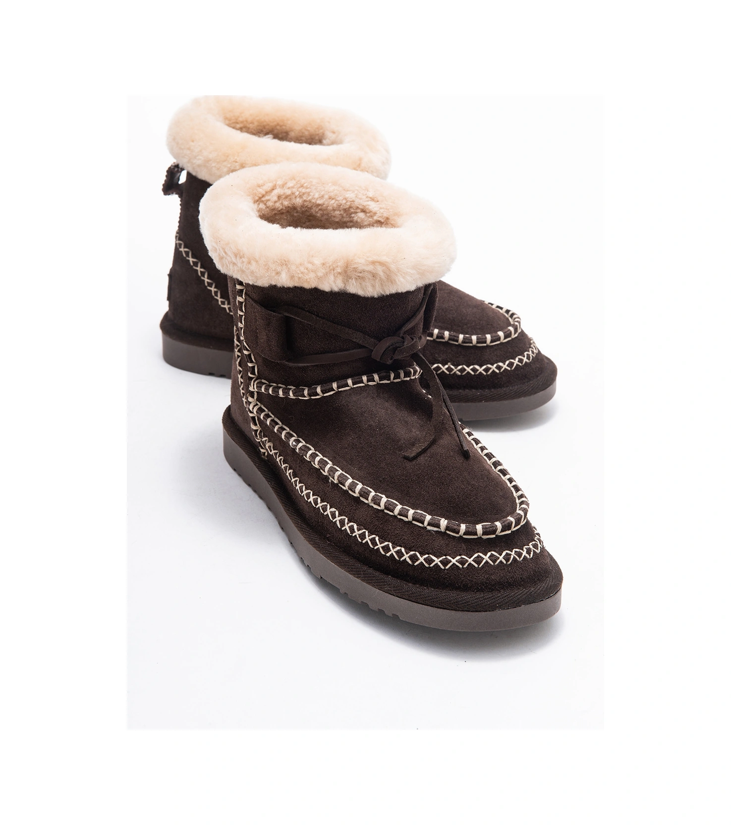 Luvishoes Luvi Shoes Jorel Kahverengi Süet Hakiki Deri Dikişli Kürklü Kadın Bot Süet Kahve Luvishoes Luvi Shoes Jorel Kahverengi Süet Hakiki Deri Dikişli Kürklü Kadın Bot Süet Kahve