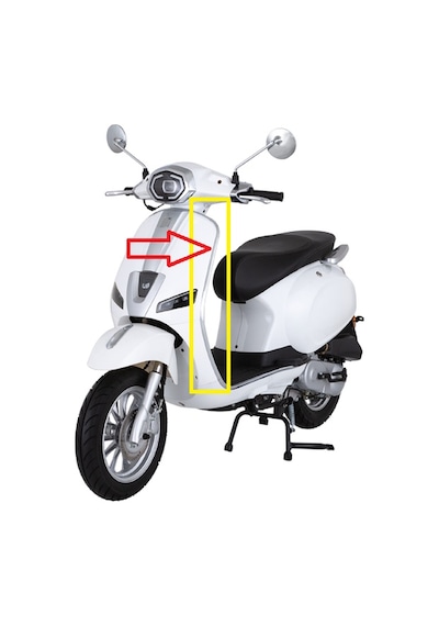 Mondial Wing 50 Ön İç Panel Sol Nikelajlı Çıta