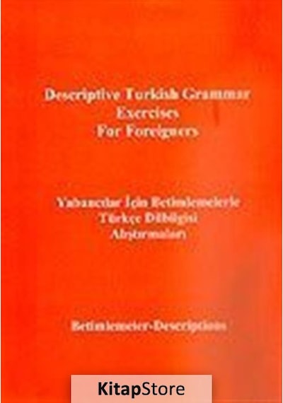 Yabancılar için Betimlemelerle Türkçe Dilbilgisi Alıştırmalarıİngilizce - Türkçe - Yusuf Polat -  Gökay Abeş - Multilingual