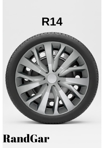 Renault Clio 14 İnç Jant Kapağı 4 Adet Gri G114 Rand
