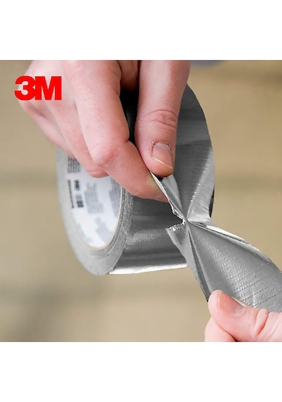 3m 1900 Gümüş Bez Bant 12 Adet 50mm 50mt