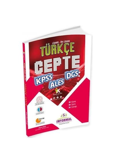 DGS Türkçe Cepte Konu- Soru- Cevap Ösym Analiz Serisi