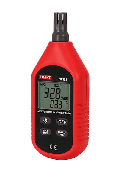 Unit Ut333 Lcd Mini Dijital Hava Sıcaklığı Ve Nem Ölçer