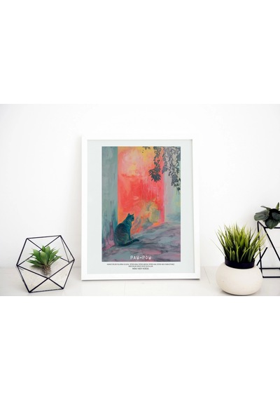 Paw-pow No:15 Art Print