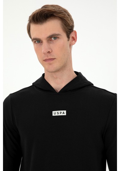 U.s. Polo Assn. Erkek Siyah Sweatshirt 50293359-vr046 Siyah