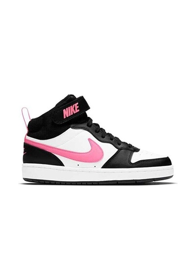Nike Nıke Court Borough Mıd 2 Gs Genç Günlük Ayakkabı Cd7782-005 Siyah Renkli