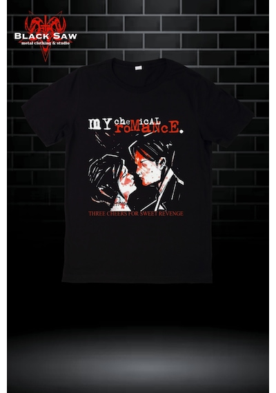 Noıssey My Chemical Romance Three Cheers For Sweet Revenge Emo Rock Grup Kodsiyahsaw Siyah
