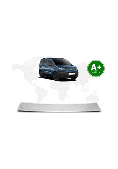 Fiat Doblo Krom Arka Tampon Eşiği 2023 Model Ve Sonrası
