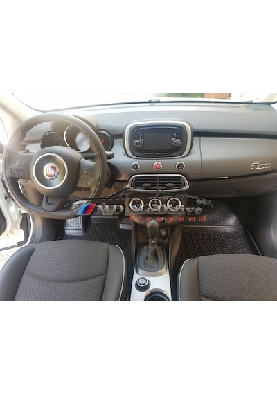 Fıat 500 X Havuzlu 3D Paspas, 500 X 3D Paspas 2015--