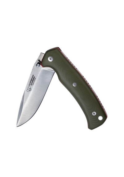 Cudeman 327-gvf Ranger Green G10 Saplı Deri Kılıflı Çakı
