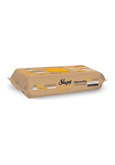 Sleepy Bio Çözünür Yüzey Temizlik Havlusu&Mendili Karanfil&Tarçın 50 Yaprak