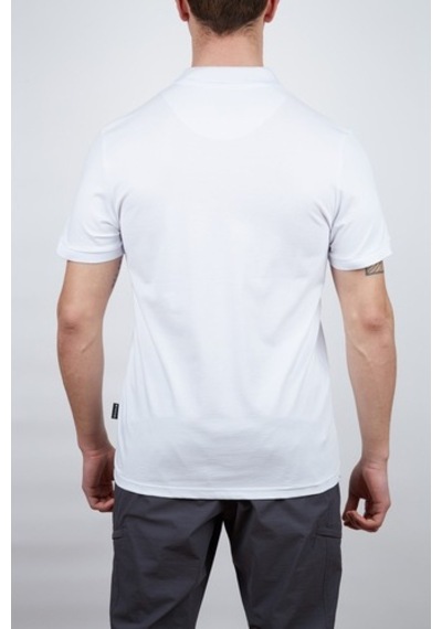 Alpinist Stratus Erkek Polo T-Shirt Beyaz
