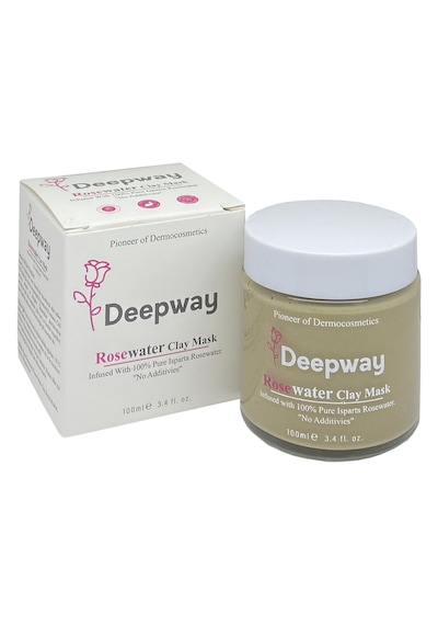 Deep Way 100 Ml. Doğal Gül Suyu İçeren Kil Maskesi