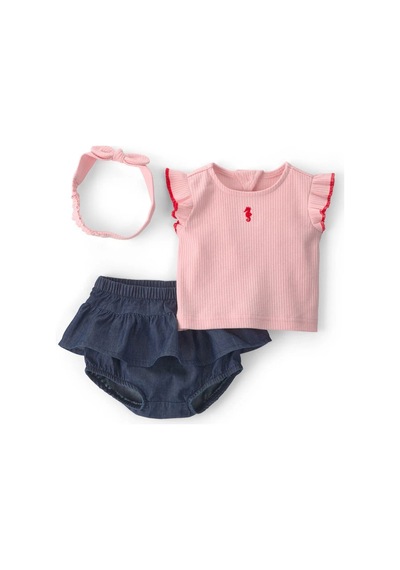Carter's Kız Bebek Alt Üst Set 1u538410 Pembe