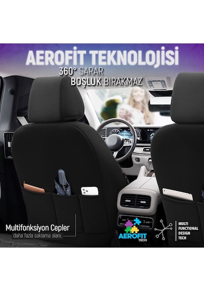 Otom Elegance Design Premium Özel Tasarım Oto Koltuk Kılıfı 553447303