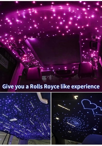 Carlone Yıldız Tavan Starlight Araç İçi Ambiyans Seti Tam İçerik