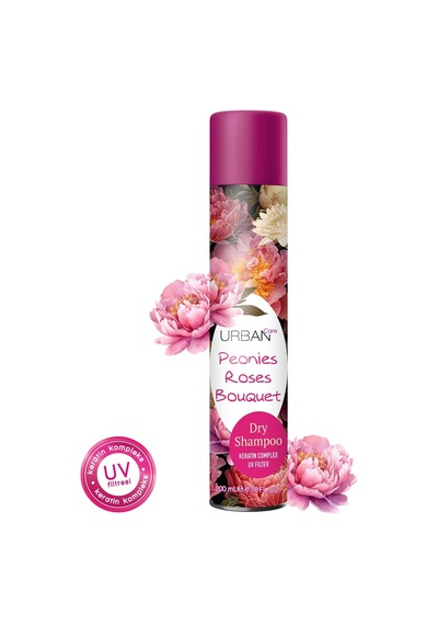 Peonies Roses Bouquet Hacimlendirici Kuru Şampuan Uv Korumalı 200ml