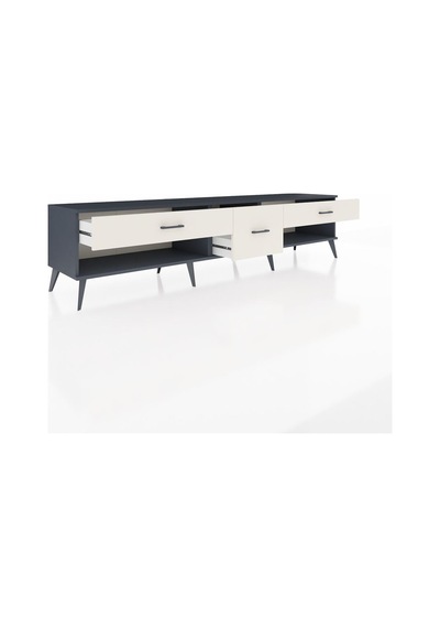 Hyperion Tv Ünitesi 3 Çekmeceli 220x44x51 Antrasit-çam/aytaşı Atlas Çam/aytası - Antrasıt Hyperion Tv Ünitesi 3 Çekmeceli 220x44x51 Antrasit-çam/aytaşı Atlas Çam/aytası - Antrasıt