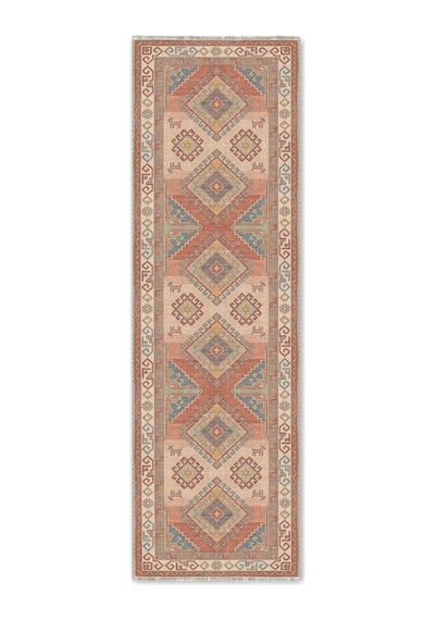 Dekoratif Halı Kaymaz Taban Leke Tutmaz Yıkanabilir Kilim Özel Ölçü Salon Halısı 3049 Çok Renkli