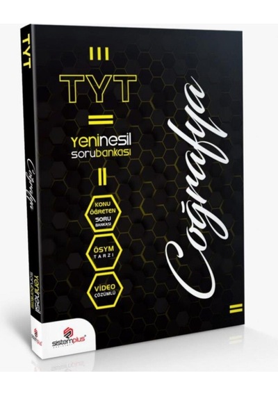Tyt Coğrafya Soru Bankası - Sistemplus Yayınları