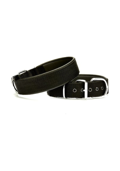 Doggie Comfort Sade Dokuma Boyun Tasması M 4x52-60cm Siyah