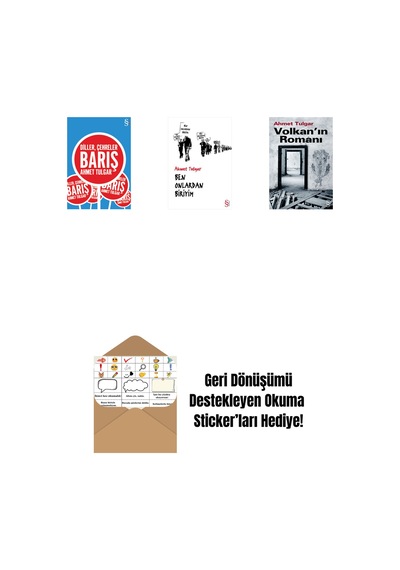 Diller, Çehreler Barış + Ben Onlardan Biriyim + Volkan'ın Romanı + Okuma Sticker'ları