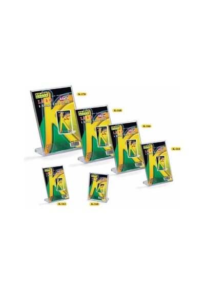 Kejea K-164 L Tipi Dikey Kaide- 10,2x15,2cm Çok Renkli