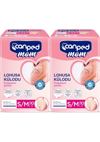 Canped Mom Lohusa Külodu - Külot Bez S- Small / M- Medium 20 Adet