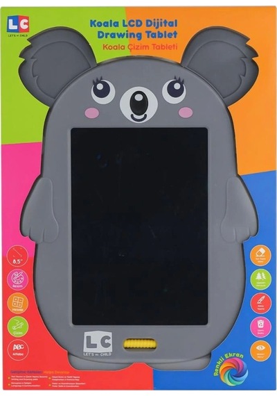 Nessiworld Lc-31072 Koala Çizim Tableti 8.5 İnç -lets Be Child Çok Renkli
