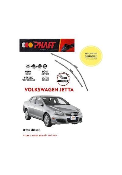 Volkswagen Jetta Muz Silecek Takımı 2008 Model Araca Özel Aparat