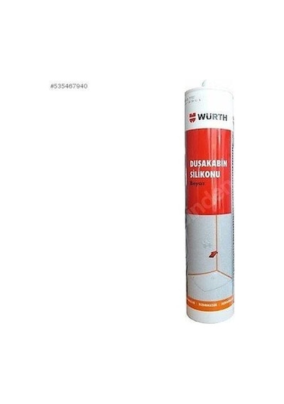 Würth Duşakabin Silikonu Beyaz 310  Ml Diğer