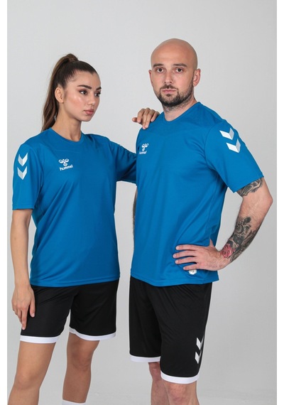 Hummel Oregon Antrenman Tişört Saks Mavi