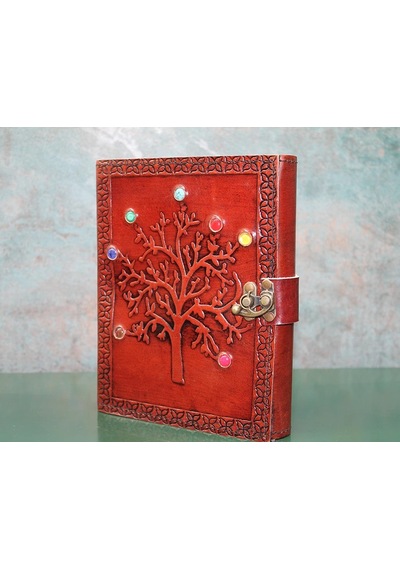 Taşlı Deri Defter Ksk3153 3218c