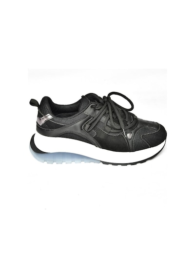 Fox Shoes S973413104 Siyah Kumaş Spor Ayakkabı Sneakers Siyah