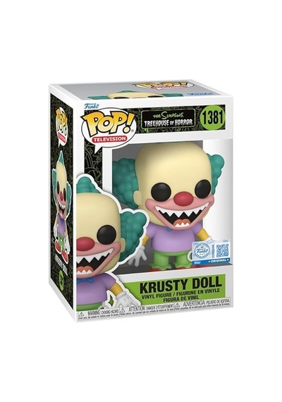 Funko Pop Krusty Doll Original 1381 Plastik Korumalı