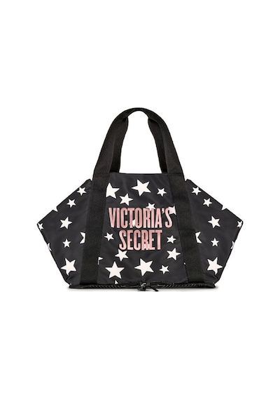 Victoria's Secret Vs Siyah Katlanabilir Fermuarlı Spor Ve Seyahat Çantası Siyah