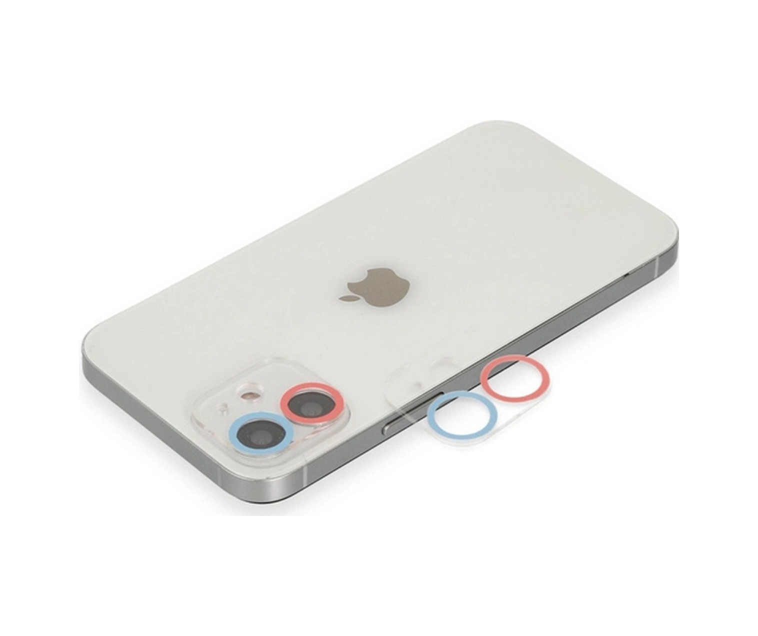 Apple İphone 12 Renkli Kamera Lens Koruma Cam - Pembe-mavi Hmngo48-ıeg4874d Çok Renkli