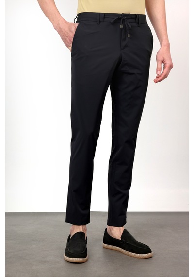 İmza Lacivert Yan Cep Slim Fit Jogger Pantolon 1003260166