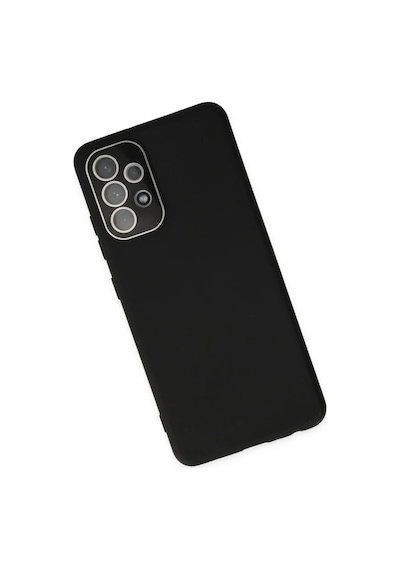 Bezos Samsung Galaxy A53 5g Kılıf Lansman Glass Kapak - Siyah Bty