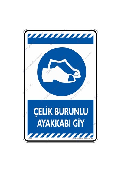 Çelik Burunlu Ayakkabı Giy