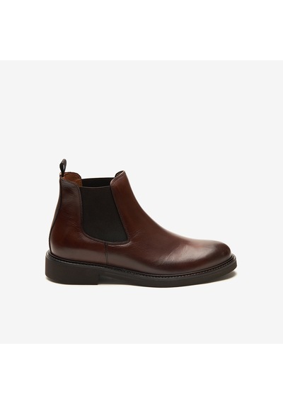 Brown Bot Erkek 449 Exton Vıenna Calf Leather Kahverengi