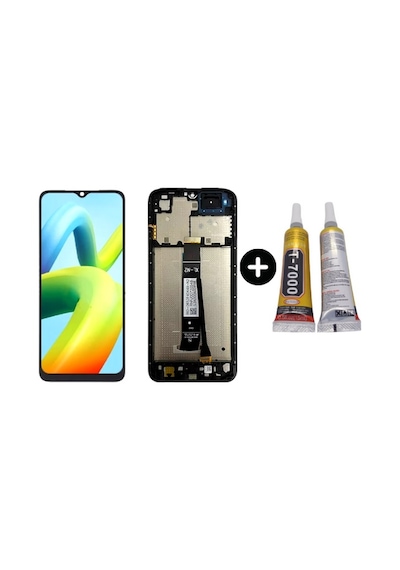 Xiaomi Redmi A1 Plus Uyumlu Çıtalı Lcd Ekran Dokunmatik + B7000